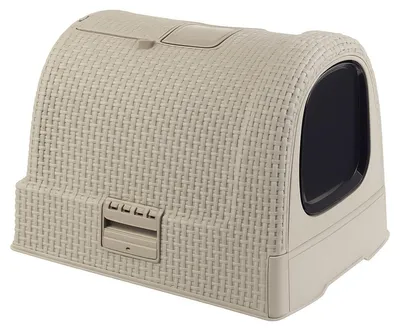 Produktbild von Curver Katzentoilette warmgrau