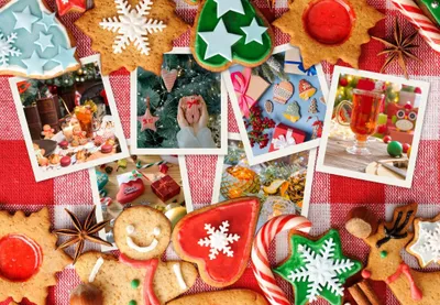 Produktbild von Grafika Puzzle Weihnachten - 1000 Teile mehrfarbig Karton