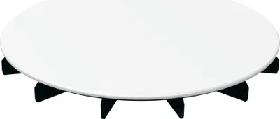Immagine prodotto di BetteAir couvercle d'écoulement émaillé, 210x210x25mm, Y102-000AY, Y102-000AY