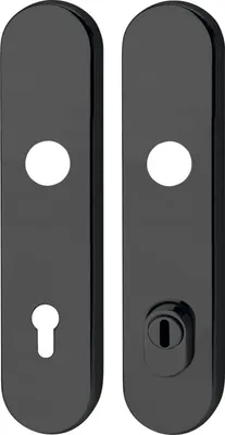 Produktbild von MARCHESI Sicherheits Langschildgarnitur PZ88, mit Kernziehschutz, WK3, schwarz ÖNORM