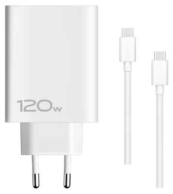 Produktbild von Original vivo X300 Pro, X300, X200 Pro, X200, V70 5G, V50 FlashCharge Netzteil 120W USB-A Ladegerät V12060L1B0-EU Weiß