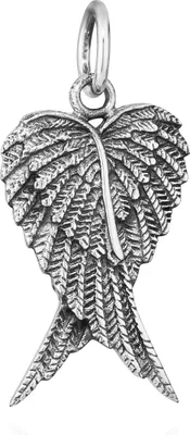 Produktbild von Original 925 Sterling Silber Ketten Anhänger Flügel 7337