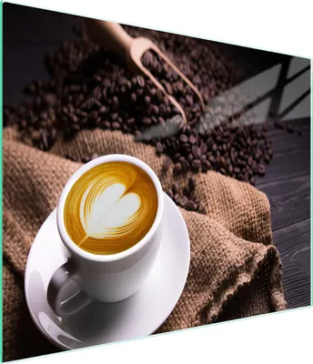 Produktbild von Glasschneidebrett 52x30 Kaffee