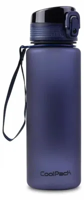Produktbild von Trinkflasche, 600 ml, mit Kühlakkus, in leuchtendem Blau