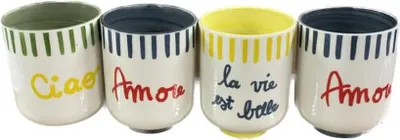 Immagine prodotto di Set 6 Bicchierini Casa Amor Assortiti 240