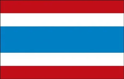 Produktbild von Dekofahne - Thailand - Gr. ca. 150 x 90 cm - 80167 - Deko-Länderflagge