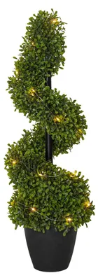 Produktbild von Star Trading Buxbom, Grün, LED, 20 Lampen, Warmweiß, Akku, 230 mm