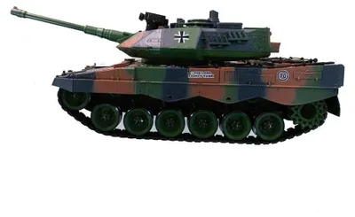 Produktbild von RC Panzer 822 German Leopard 2 - ferngesteuerter Panzer mit Schussfunktion, drehbarer Turm