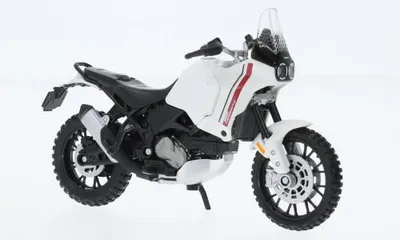 Produktbild von Maisto MAI20-22989 - 1/18 - Ducati DesertX, weiss/rot - Neu