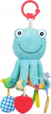 Produktbild von Kinderwagenspielzeug anhanger Babyspielzeug Oktopus Balibazoo