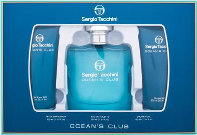 Zdjęcie produktu dla Sergio Tacchini Ocean's Club EDT 100 ml + ASB 100 ml + SG 100 ml M