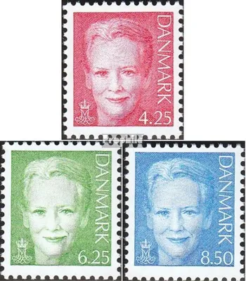 Produktbild von Briefmarken Dänemark 2003 Mi 1327-1329 (kompl.Ausg.) postfrisch Margrethe II.
