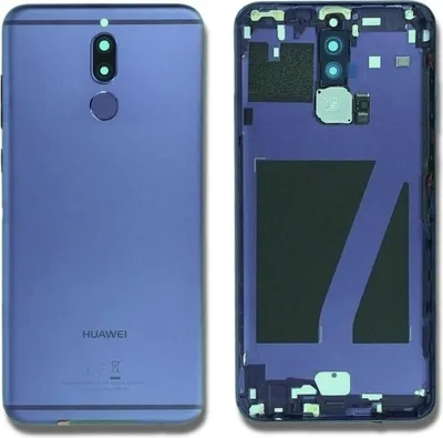 Produktbild von Original Huawei Mate 10 Lite RNE-L01 Akkudeckel mit Linse/Sensor Aurora Blue Neu