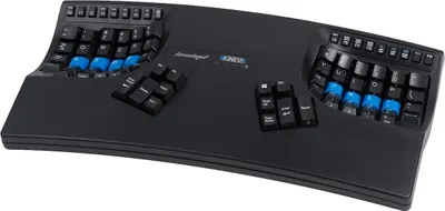 Produktbild von Kinesis Advantage2, Volle Größe (100%), Kabelgebunden, USB, Mechanischer Switch, QWERTY, Schwarz