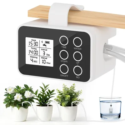 Automatische Bewässerung für Innenräume, 37-teilig, digitaler Timer