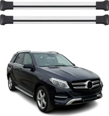 Obrázek produktu pro Příčné střešní nosiče pro Mercedes třídy GLE W166 2015-2018, hliník, šedé
