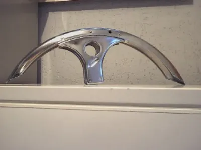 Produktbild von DMP Kotflügel vorne kompatibel mit Zündapp KS 529/530 chrom
