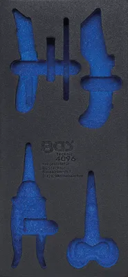 Produktbild von BGS 4096-1 1/3 Werkstattwageneinlage, leer für: Messer und Scheren, 6-tlg.
