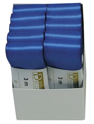 Produktbild von Goldina® 1445040341003 Basic Taftband - 40 mm x 3 m, kornblau
