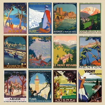 Imagen del producto de GRAFIK: Tableros de puzzle cuadrados de Roger Broders, 1000 piezas