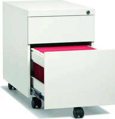 Produktbild von Rollcontainer 1xSchub 1xHR 39x55x59cm ws