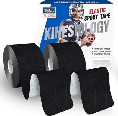 Image de Kinesiology Tape Sport Tape professionnel 2 pièces 5x500 cm