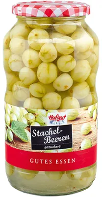 Produktbild von Hofgut Stachelbeeren (720ml Glas)