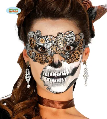 Produktbild von Augenmaske Latex  Steampunk