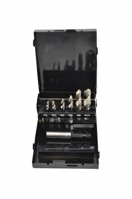 Zdjęcie produktu dla Awtools zestaw wierteł gwintujących m3-m10 7 sztuk