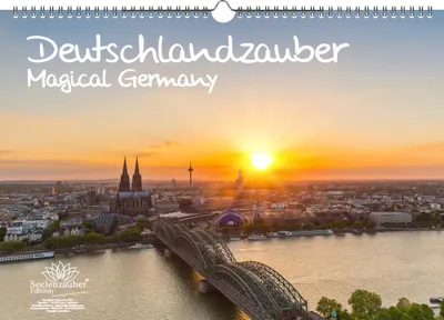 Produktbild von Deutschlandzauber Immerwährender Kalender DIN A3 Städte Deutschland - Seelenzauber