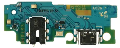 Produktbild von Samsung Galaxy A32 5G (SM-A326B) Lade Anschluss Buchse Eingang USB-C Mikrofon Headset Kopfhörer Platine