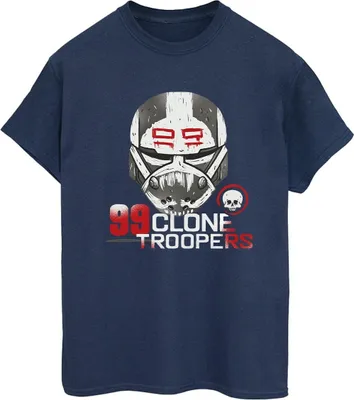 Produktbild von Star Wars - "The Bad Batch 99 Clone Troopers" T-Shirt für Damen BI43460 (XXL) (Schwarz)