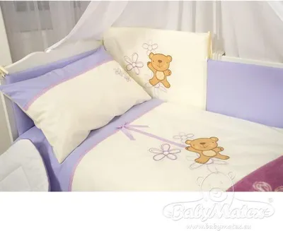 Produktbild von 3-teiliges Baumwoll-Bettwäsche-Set 100x135 TEDDY