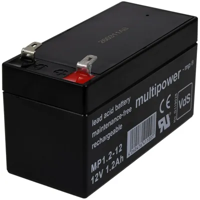 Image de Powery Batterie au plomb (multipower ) MP1,2-12 remplace FIAMM FG20121A