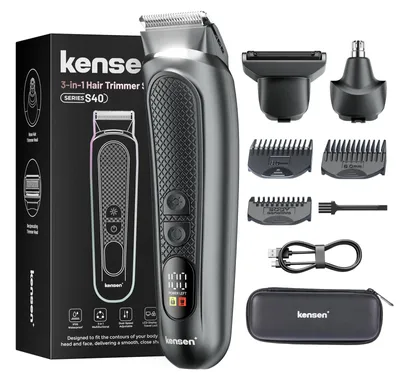 Produktbild von Körperrasierer Herren 3-in-1 3-Klingen Folienrasierer Body Groomer