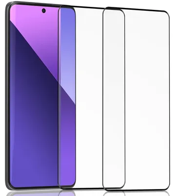 Obrázek produktu pro 2-balení Xiaomi Redmi Note 15 Pro Plus Ochranné sklo na displej - Tvrzené sklo 9H - Super kvalita 3D