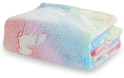 Immagine prodotto di Coperta per bambini, 130x170 cm, luminosa al buio, unicorno, colorata, soffice, calda