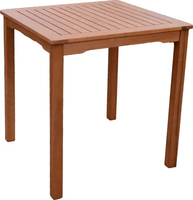 Gartentisch Balkontisch PITTSBURGH 70 x 70 cm aus Eukalyptus