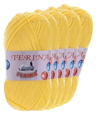 5 x 100g Terina Strickgarn Häkelgarn Wolle Acrylwolle pflegeleicht Farbwahl
