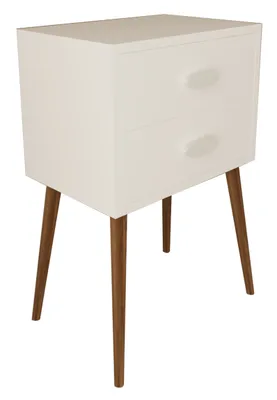 Immagine prodotto di Mobile notturno | Tavolino con cassetti | Comodino | Dimensioni ca. H. 70 x W. 45 x D. 30 cm - Singol XXL