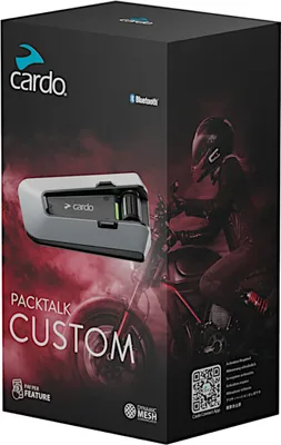 Zdjęcie produktu dla Pojedynczy zestaw systemu komunikacji Cardo Packtalk Custom