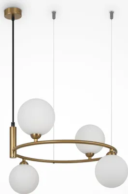 Produktbild von Maytoni Pendelleuchte Ring Gold, 4xG9, exkl. Leuchtmittel