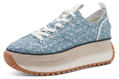 Image de Tamaris Dames Faible Sneaker Low Top 1-23731-41 bleu