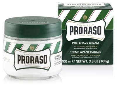 Productafbeelding van Proraso - Green - Pre-Shaving Cream - 100 ml