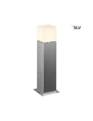 Produktbild von SLV 1000345 SQUARE POLE 60 E27 Outdoor Stehleuchte Edelstahl max. 20W IP44