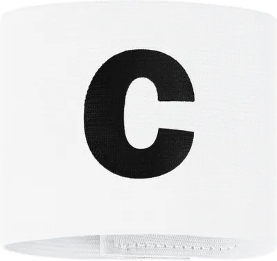 Image de Jako Classico Brassard De Capitaine - Blanc | Taille: SENIOR: 35 X 9 CM