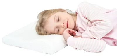 Produktbild von Omgoods – Kinder-Gesundheitskissen – Hypoallergenes Memory-Schaum-Kissen