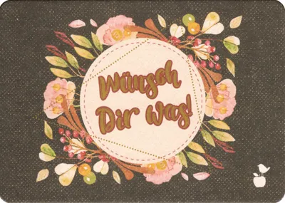 Produktbild von Papp-Postkarte "Wünsch Dir was!"