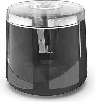 Obrázek produktu pro Elektrické ořezávátko, přenosné, na baterie, pro tužky 6šC8 mm, podporuje šestihranné/trojúhelníkové/kulaté tužky, rychlé ořezávání pro studenty, umělce, domácnosti, školy, třídy, kanceláře
