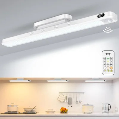 LED-Bewegungsmelder 5W mit Fernbedienung, 120 LEDs, 3 Farbtemperaturen